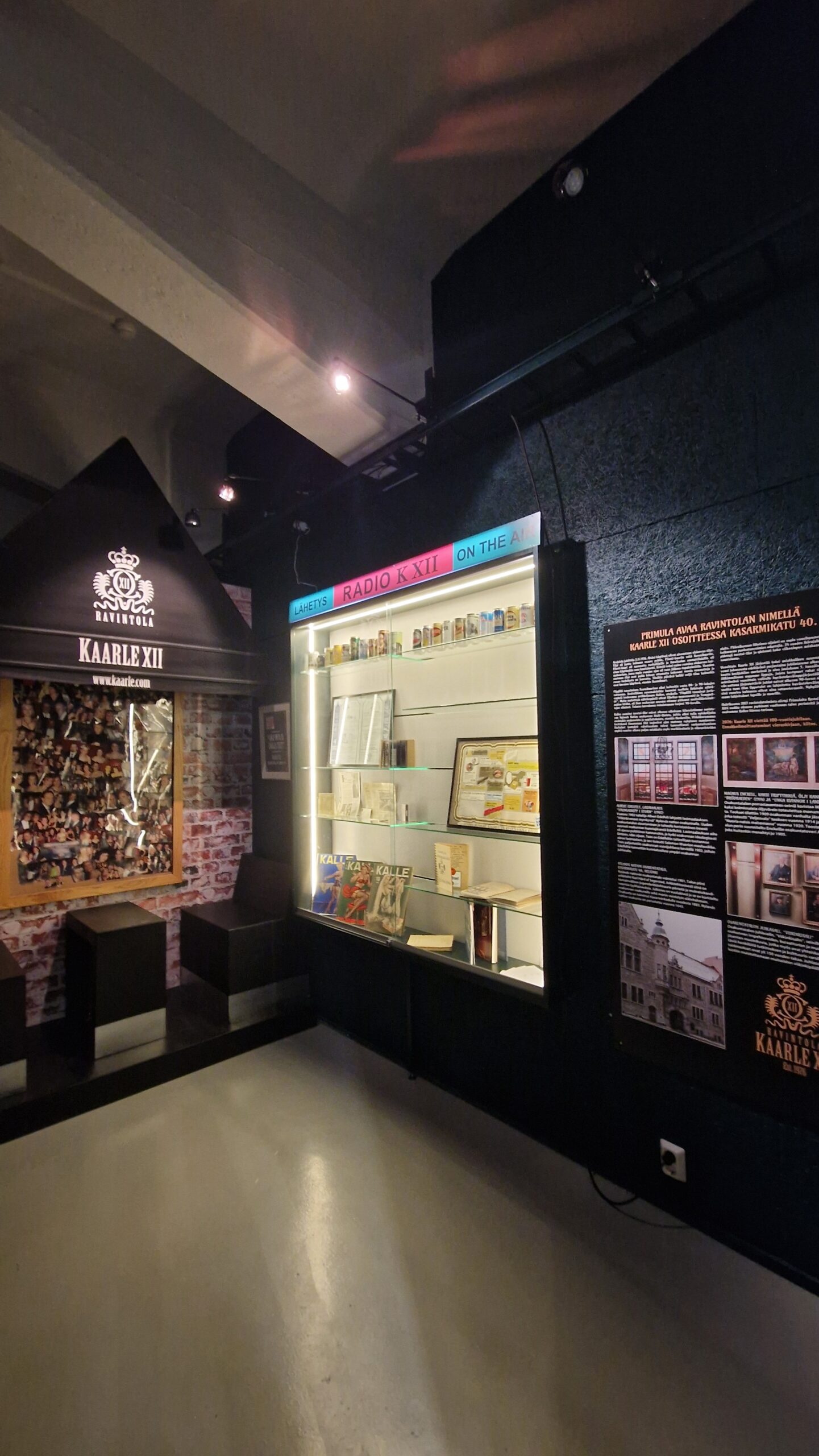 Pienoisnäyttely: Kaarle XII 50 vuotta Helsingin yössä